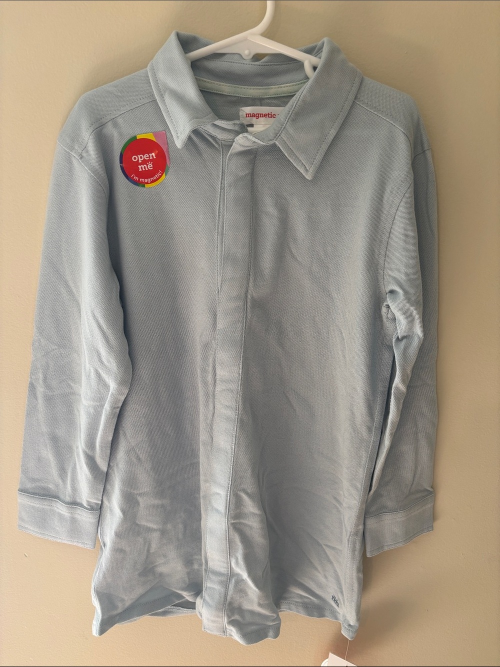 Magnetic me Light Blue Kids Polo Shirt